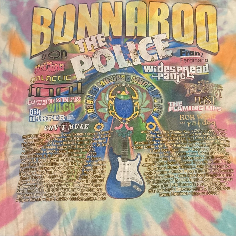 Bonnaroo Music Festival 2007 June 14, 15, 16, 17
Tye Dye t shirt - Picture 2 of 4